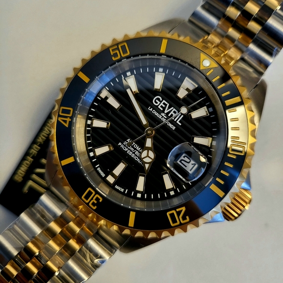 Gevril Chambers Swiss Automatic Two Tone - Picture 6 of 8